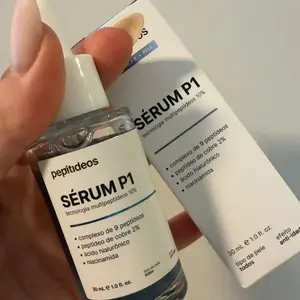 Sérum P1 sobre tecido linho — review L.